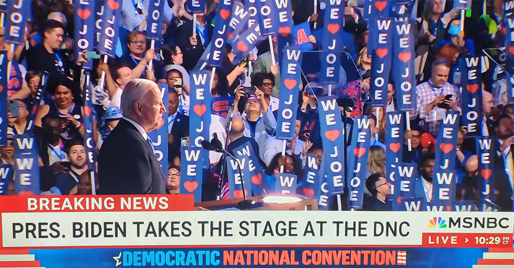 We Love Joe at the DNC