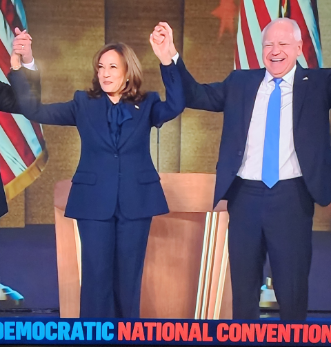 VP Kamala Harris Accepts DNC Presidential Nomination